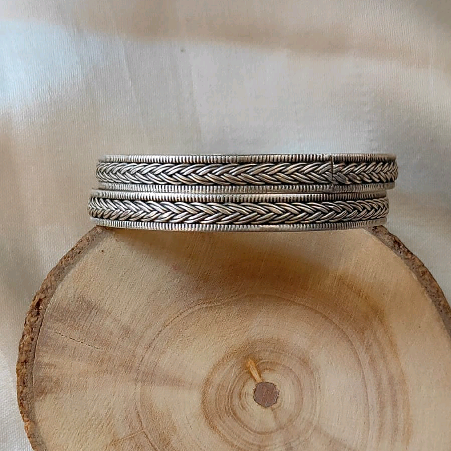 Kaara Braided Bangles